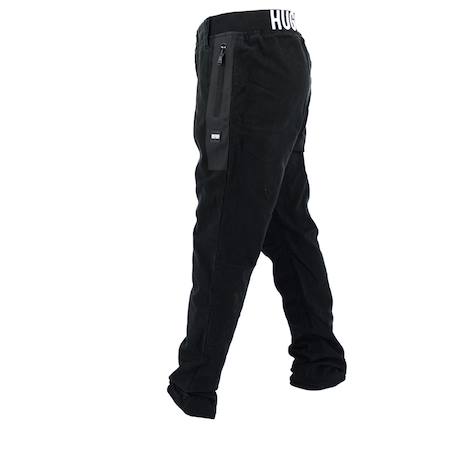 Pantalon de survêtement enfant en coton Noir 3 - vertbaudet enfant 
