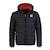Doudoune à capuche enfant Noir, rouge 1 - vertbaudet enfant 