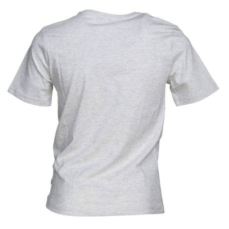 Tee-shirt enfant en coton Gris, orange 2 - vertbaudet enfant 