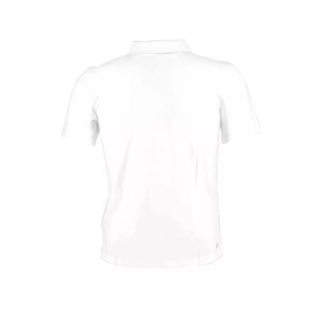 Polo enfant en coton Blanc. Noir+Bleu ciel+Bleu ice+Bleu marine+Noir. Blanc+Rose clair+Vert pastel 2 - vertbaudet enfant 