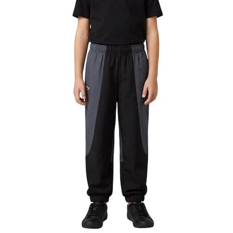 Pantalon de survêtement enfant Farine, vert+Noir, gris 9 - vertbaudet enfant 