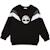 Sweat enfant en coton Noir, gris, blanc. 1 - vertbaudet enfant 