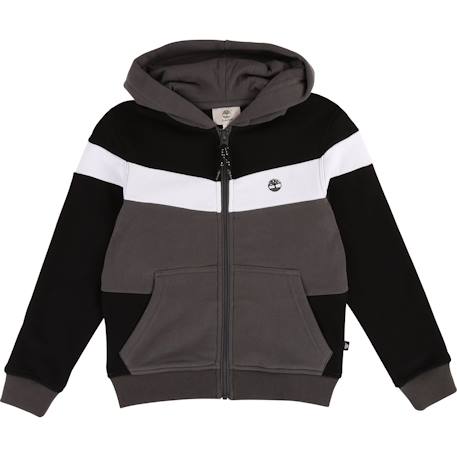 Sweat enfant en coton Noir 1 - vertbaudet enfant 