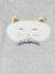 Pyjama fille velours masque de chat gris 4 - vertbaudet enfant 