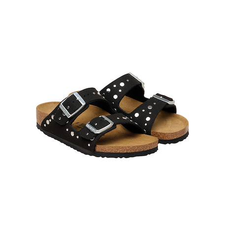 Sandale enfant Noir foncé 4 - vertbaudet enfant 