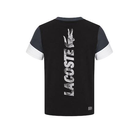 Tee-shirt enfant en coton Noir, gris, blanc 2 - vertbaudet enfant 