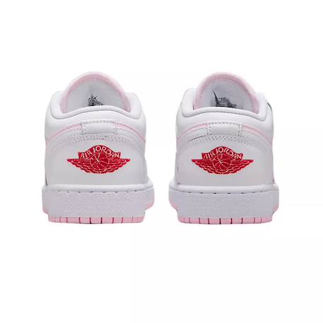 Baskets enfant en cuir Rose/blanc 6 - vertbaudet enfant 