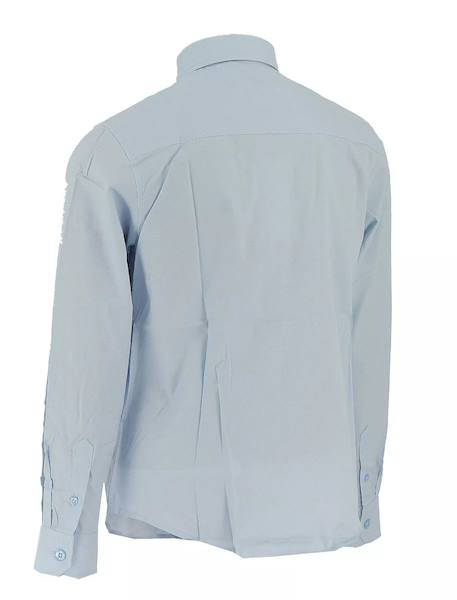 Chemise enfant en coton Bleu clair 3 - vertbaudet enfant 