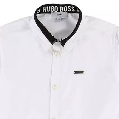 Chemise enfant en coton Blanc, noir 3 - vertbaudet enfant 