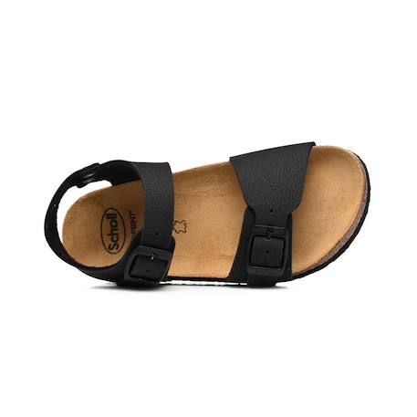 Sandales enfant Beige+Noir 9 - vertbaudet enfant 