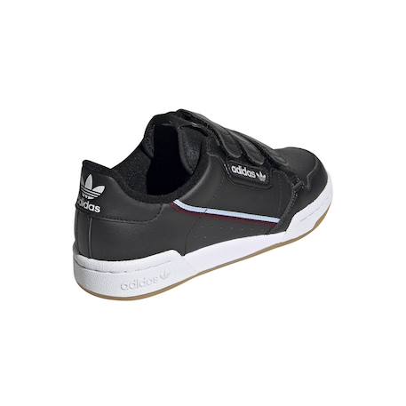 Baskets enfant en cuir Noir, blanc 5 - vertbaudet enfant 