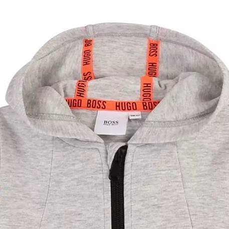 Sweat enfant en coton Gris, noir 4 - vertbaudet enfant 