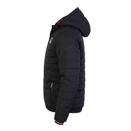 Doudoune à capuche enfant Noir, rouge 3 - vertbaudet enfant 