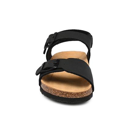 Sandales enfant Beige+Noir 12 - vertbaudet enfant 