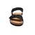 Sandales enfant Beige+Noir 12 - vertbaudet enfant 