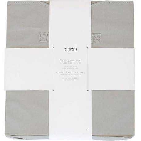 Coffre à jouets Ecru+Gris+Rose+Vert d'eau 10 - vertbaudet enfant 
