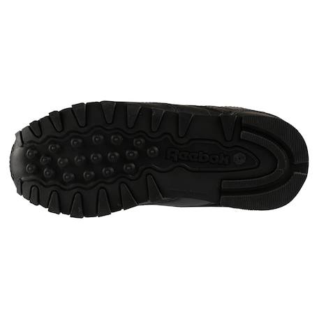 Baskets enfant en cuir Blanc/blanc+Noir/noir 9 - vertbaudet enfant 