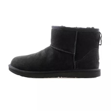 Boots enfant en daim Gris+Noir foncé 7 - vertbaudet enfant 
