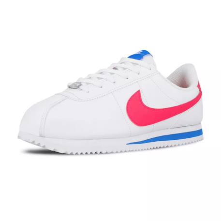 Baskets enfant en cuir Blanc 2 - vertbaudet enfant 