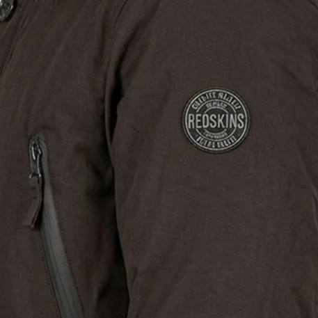 Doudoune à capuche enfant Marron, noir 3 - vertbaudet enfant 