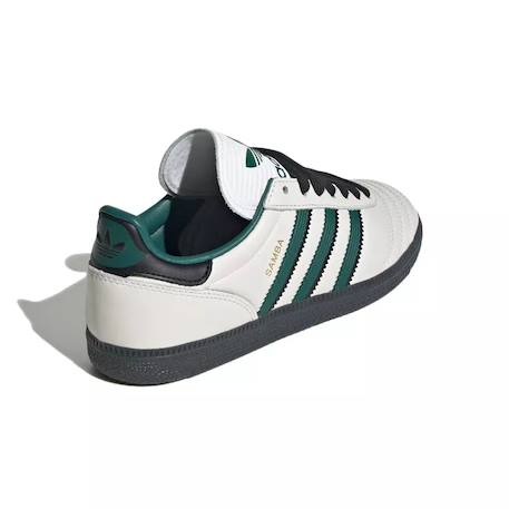 Baskets enfant en cuir Blanc, noir+Blanc, vert, noir 10 - vertbaudet enfant 