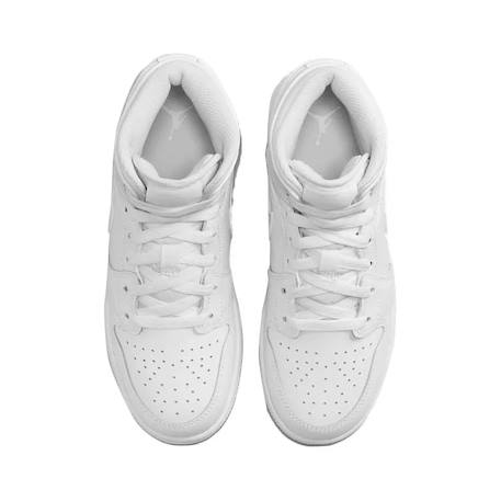 Baskets enfant en cuir Blanc clair. 4 - vertbaudet enfant 