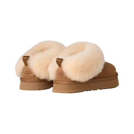 Slippers enfant en daim Chestnut+Mustard seed 6 - vertbaudet enfant 