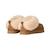 Slippers enfant en daim Chestnut+Mustard seed 6 - vertbaudet enfant 