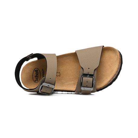 Sandales enfant Beige+Noir 3 - vertbaudet enfant 