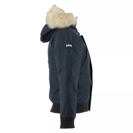 Parka a capuche enfant Marine+Noir 3 - vertbaudet enfant 