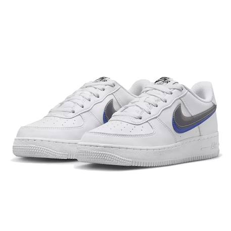 Baskets enfant Blanc/gris 6 - vertbaudet enfant 