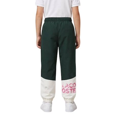 Pantalon de survêtement enfant Farine, vert+Noir, gris 4 - vertbaudet enfant 