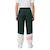 Pantalon de survêtement enfant Farine, vert+Noir, gris 4 - vertbaudet enfant 