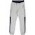 Pantalon de survêtement garçon en coton Gris, bleu marine 1 - vertbaudet enfant 