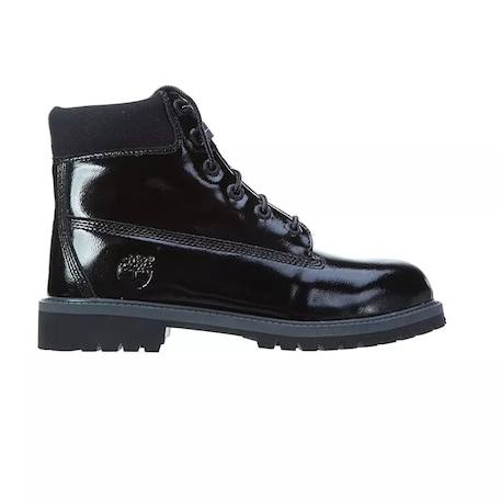 Boots enfant en cuir Noir foncé 2 - vertbaudet enfant 