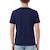 Tee-shirt enfant en coton Bleu marine, blanc+Gris, noir+Noir, blanc 2 - vertbaudet enfant 