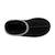 Chausson slippers enfant en daim Noir, gris 4 - vertbaudet enfant 