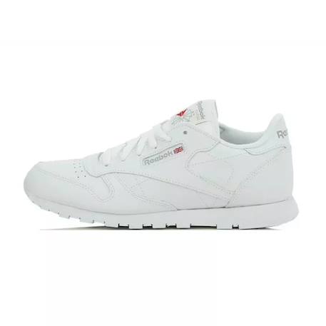 Baskets enfant en cuir Blanc 1 - vertbaudet enfant 