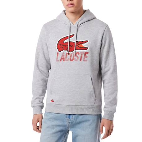 Sweatshirt enfant en coton Gris chiné, rouge+Marine, bleu+Noir, vert 2 - vertbaudet enfant 