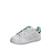 Baskets enfant en cuir Blanc 3 - vertbaudet enfant 