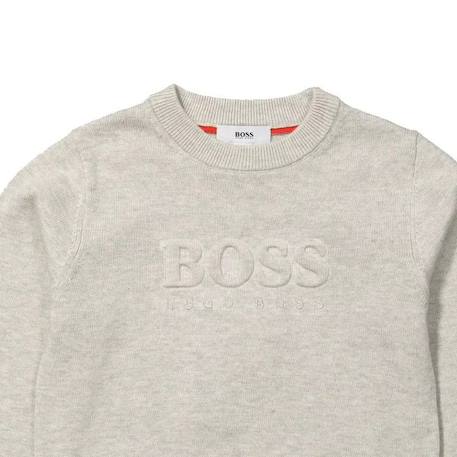 Sweat enfant en coton Beige clair+Bleu marine+Rouge, blanc 2 - vertbaudet enfant 