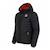 Doudoune à capuche enfant Noir, rouge 2 - vertbaudet enfant 