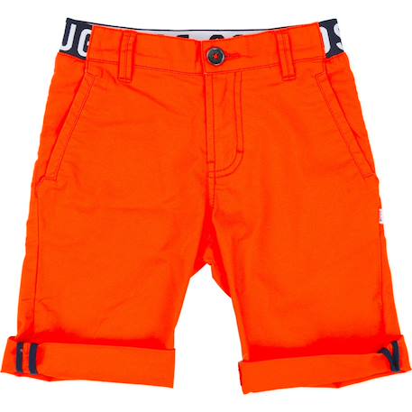 Short enfant en coton Orange foncé 1 - vertbaudet enfant 