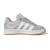 Baskets enfant en daim Gris clair, blanc 3 - vertbaudet enfant 
