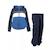 Ensemble de survêtement enfant Bleu, bleu marine+Noir foncé 2 - vertbaudet enfant 