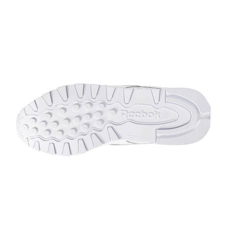 Baskets enfant en cuir Blanc foncé 4 - vertbaudet enfant 