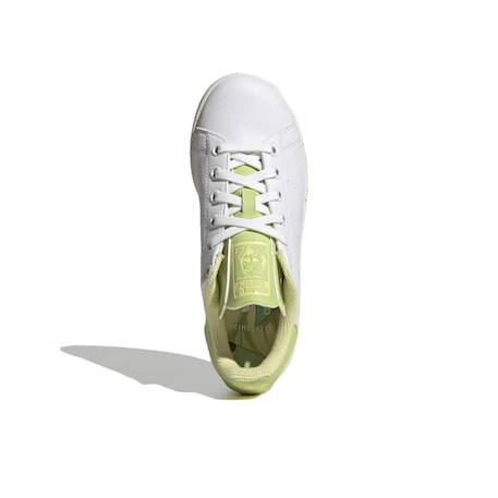 Baskets enfant en cuir Blanc et vert 3 - vertbaudet enfant 