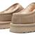 Chausson slippers enfant en daim Beige clair 6 - vertbaudet enfant 