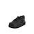 Baskets bébé en cuir Noir 2 - vertbaudet enfant 