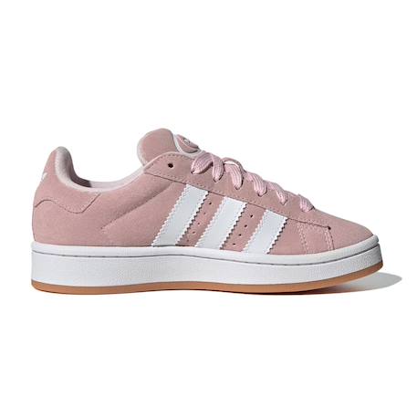 Baskets fille en cuir Rose, blanc 3 - vertbaudet enfant 